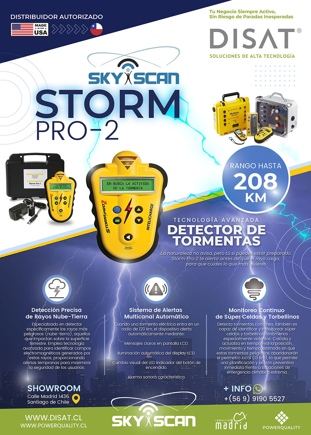 Volante Carta STORM PRO 2 DISAT